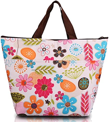 Waterproof Picnic Insulated Fashion Lunch Cooler Tote Bag Travel Zipper Organizer Box