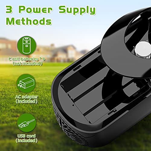 NPET Bubble Machine, Automatic Bubble Blower, 3000+ Bubbles Per Minute, Portable Bubble Maker for Kids, Operated by Plug-in or Batteries, Bubble Toys for Indoor Outdoor Birthday Party