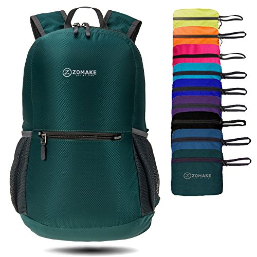 Zomake ultra lightweight packable backpack water resist…
