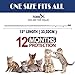 TORRIX Cats Flea and Tick Collar – 12-Month Flea Prevention Cat Collar – Adjustable and Waterproof Cat Flea and Tick Controlthumb 2