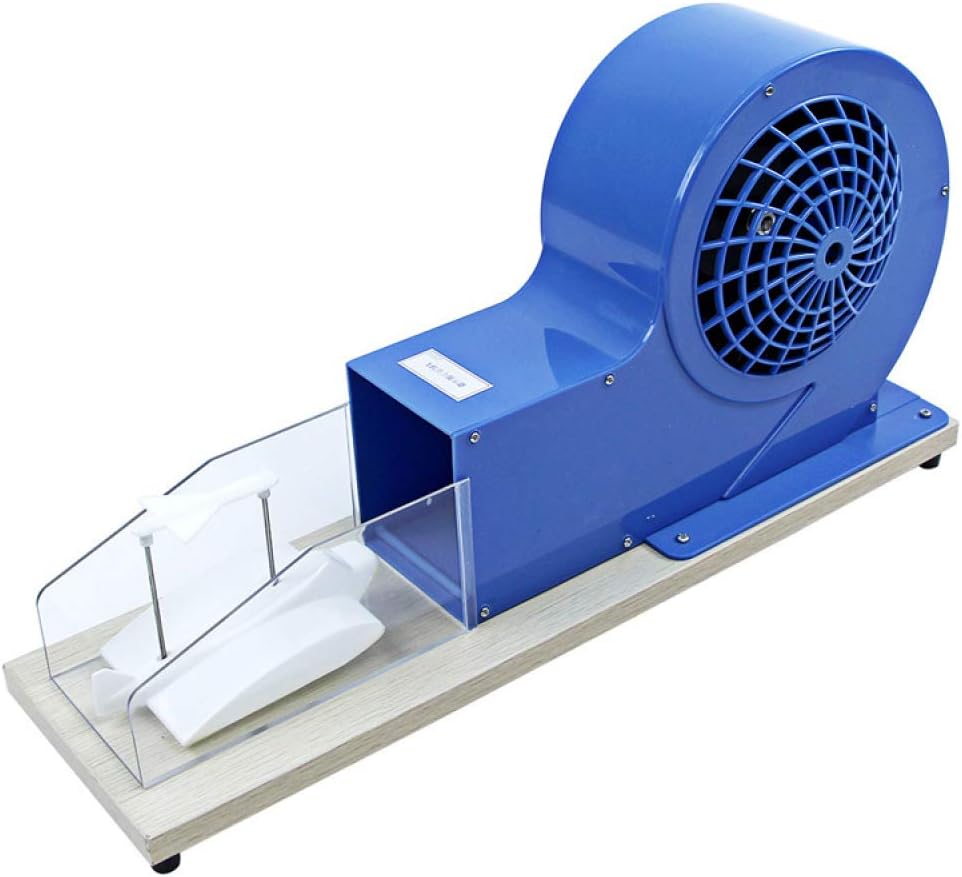 juler Educational Toys STEM Toys Science Kits Aircraft Lift Principles Demonstrator Small Wind Tunnel Model Wing Lift Principle,Blue,One Size