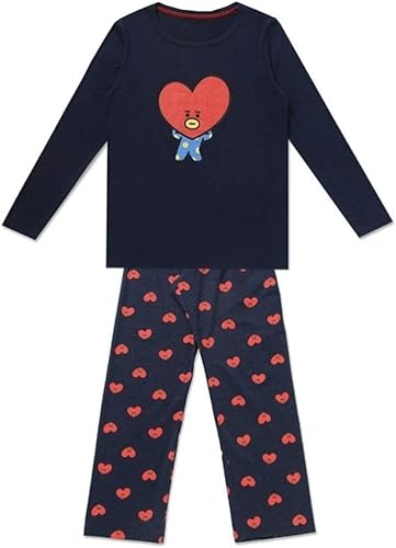 Amazon Bts Bt21 公式グッtata テテ ルームウェア パジャマ Lサイズ 防弾少年団 ブイ テヒョン V テテのかわいいパジャマ アイドル 芸能人グッズ 通販