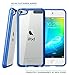iPod Touch 6th Generation Case, [Scratch Resistant] i-BlasonClear [Halo Series] for Apple iTouch 5/6 Hybrid Bumper Case Cover (Clear/Navy)