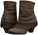 Naughty Monkey Women's Swing Low Ankle Bootie, Taupe, 6 M US