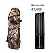 XTACER Multi-Fonction 4-Tubes Back Quiver Hunting Training Archery Arrow Quiver Holder Bow Bag Pouch (CAMO)