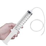 Large 100ml Plastic Syringe with Tubing, Carejoy