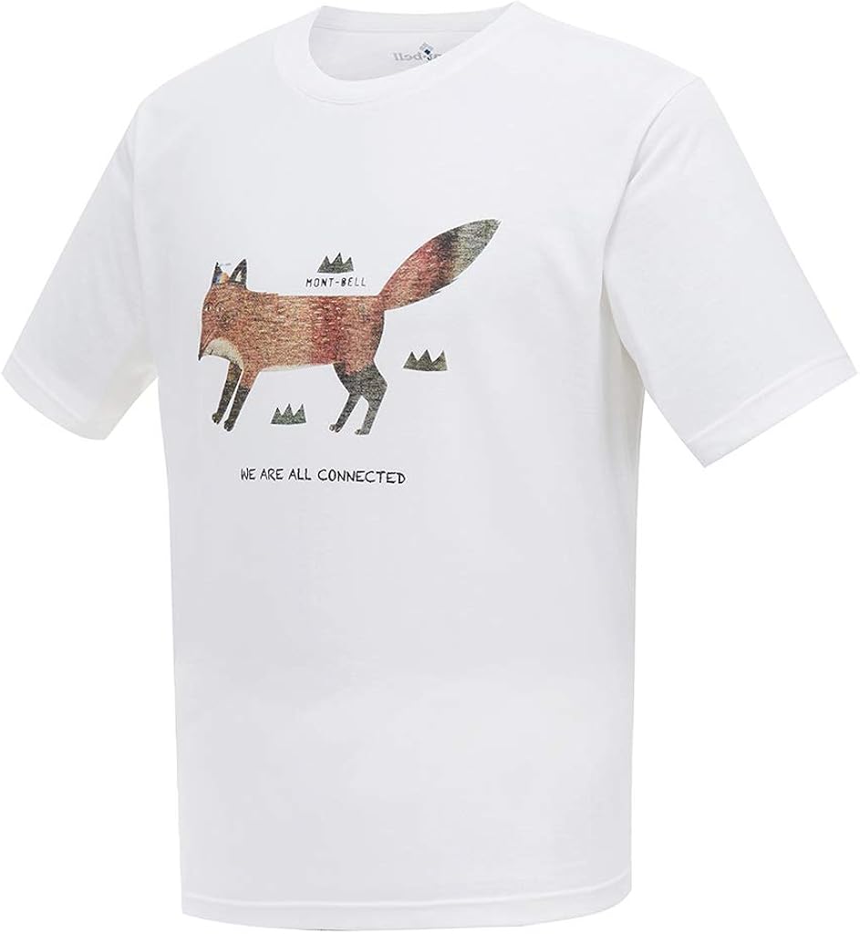 モンベル Mont Bell T シャツ 夏の半袖ラウンドシャツ 絶滅 危惧動物 保護campaign Fox Ml3dmurh731 2 3 並行輸入品 アウトドア シャツ 通販 Amazon