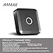 AMAKE Bluetooth Transmitter and Receiver Transceiver 2 in 1 Wireless Portable Audio Adapter Car Kit Home Stereo System with 3.5mm APTX Low Latency for Headphone,Speakers,TV(CSR Chip 20H Playtime)
