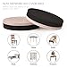 24 Pieces Furniture Sliders 2 Inch Round Felt Furniture Slider Reusable Heavy Duty Furniture Moving Pads for Hardwood Floors and Other Hard Surfaces
