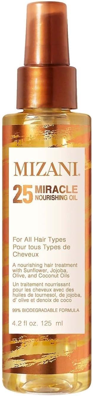 Mizani 25 Miracle Nourishing Hair Oil Coconut Jojoba All Hair Types 125ml