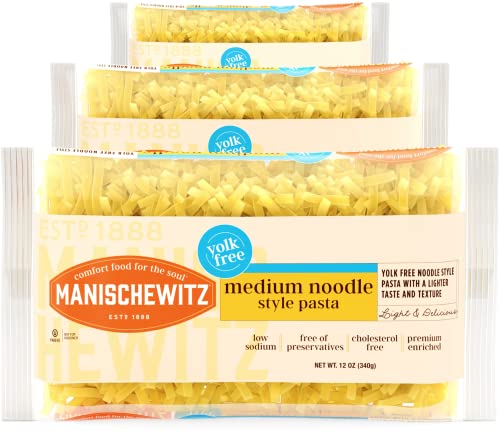 Manischewitz Premium Enriched Medium Yolk Free