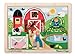 Melissa & Doug Farm Wooden Jigsaw Puzzle With Storage Tray (12 pcs)