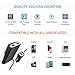 Nano Hertz Multi-Port QC3.0 USB Car Charger Adapter compatible for iPhone 11/XS/Max/XR/X/8/Plus, iPad Pro/Air/mini, Samsung Galaxy S10/10+/9/8/Note, LG, Motorola | Cigarette Lighter Charger (Black)