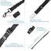 PetExpert Dog Seat Belt Adjustable Dog Car Harness Tangle Free Pet Safety Leash Leads Dog Seat Belt Harness with 21-31inch Elastic Nylon Bungee Buffer for Dogs Cats 10-110lbs