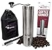 Clara's Coffee Stainless Steel Body and Adjustable Ceramic Conical Burr Manual Coffee Grinder
