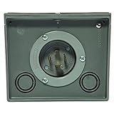 Generac 6336 20-Amp 125/250V Power Inlet Box