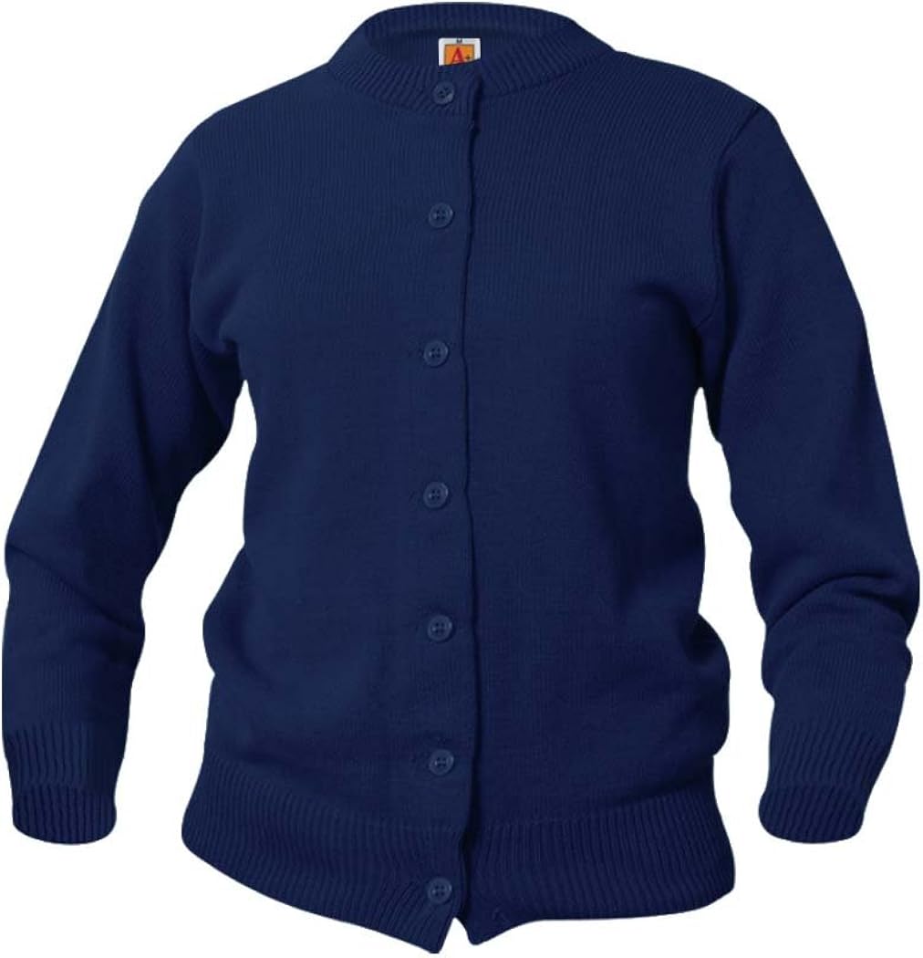 A+ Girls School Uniform Cardigan Sweater Clothing