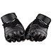 Campstoor Tactical Shooting Gloves Fingerless Half Finger Tactical Gloves with for Riding Motorcycle Airsoft Military Army Police Swat Combat Assault Tactical Gloves (Black, Medium) …