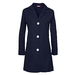 TAILOR'S Women's Lab Coat Dark Blue
