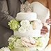 Crown Cake Topper for Birthdays, Weddings, Princess Themed Parties ​-Shiny, Gold, Tiara Toppers for Cakes - Royal Prince Cake Decorations for Baby Shower Gold Crown by O Global Quest (GOLD)