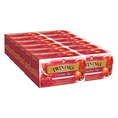 Twinings Fr?chte-Tee, 25 Teebeutel 12er Pack