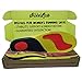 SoleLab Running Shoes Insoles with Graphics - Full Length - Comfort Orthotic - Replacement Padded Inserts with Adaptive Arch and Gel Insert for Running