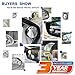 Blind Spot Mirror Car Rear View Mirror Film Waterproof Convex Rear View Mirror Blind Spot Mirror HD Glass Frameless Adjustable Round Car Accessories for Cars Trucks Van Motorcycles (round)