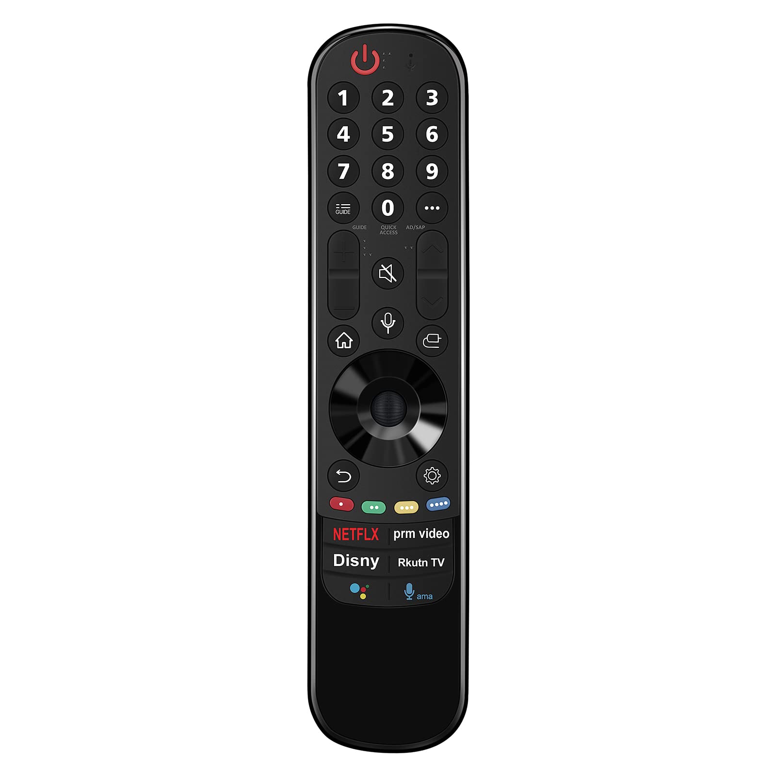 VINABTY MR22GN Replacement Voice Remote Control Compatible with LG TV models 2022 and 2021: OLED Z2/1, G2/G1, C2/C1, B2/1, A2/1; 916Q/P, 90Q/P, 87Q, 86Q, 82Q, 81Q; NANO8_6Q/P, NANO766Q/P Series