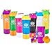 SmartShake Slim Bottle, 17 oz Shaker Cup, Neon Yellow