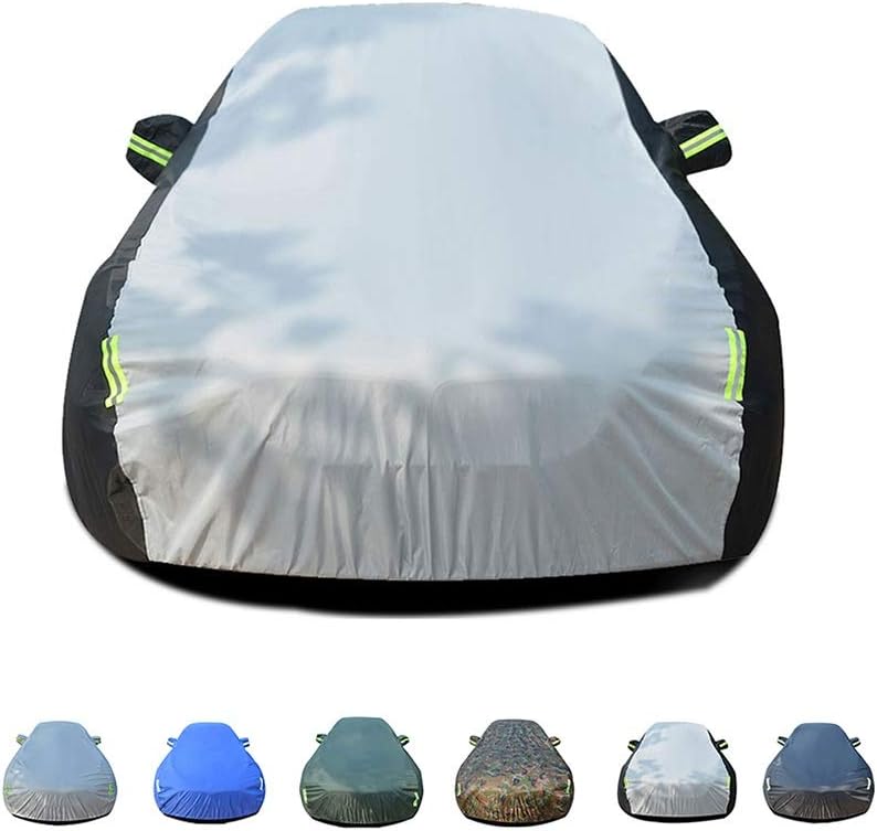 LBYMYB Car Cover Rainproof, Windproof, Dustproof, UV Resistant, Non-flammable, Oxford Cloth Cover, Suitable For Use Inside And Outside HUMMER H3 Car cover (Color : F)