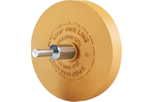 Shawya Decal Remover Eraser Wheel Rubber Eraser Wheel Adhesive Remover Wheel for Cars Sticker Remover Tool Removes Pinstripe Stripe Vinyl Tape and Graphic