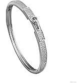 Yuangu Gold Bracelets for Women Friendship Love Bangle Bracelets Cubic Zirconia Stainless Steel Bracelet Jewelry Birthday Gifts for Women