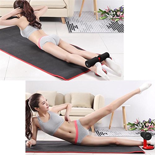 MatureGirl Home Fitness Equipment Sit-ups Assistant Device, Adjustable Height Sit-ups Fitness Equipment Body Waist Belly Exercise Tool (Blue) - Thumbnail 2