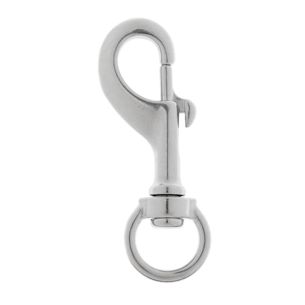 Ganci Multiuso Resistenti Moschettoni In Acciaio Inox SYDARSYN - Set M4-M12 Per Escursionismo, Campeggio E Uso Domestico Appendi Guinzaglio Cane - 6