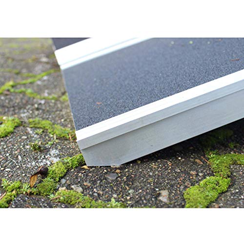 DREIBREIT by TRUTZHOLM 3-Fach Auffahrrampe klappbar 175cm Tragkraft 1020kg Alu grau schwarz beschichtet Verladerampe Rampe – Bild 6