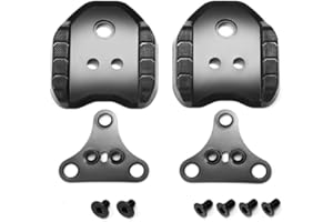 Saurka for SPD Cleats Stabilizing Adapters for Road Bike Cycling Shoes Convert for SPD Shoes Converting adapters for Three Holes to Two Holes for SPD Cleats