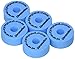 Cympad Blue Chromatics Foam Cymbal Pad Set – High-Density Memory Foam Washers for Enhanced Sound & Durability, Fits All Cymbal Stands - 40/15mm