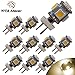 YITAMOTOR 10X G4 5 LED SMD 5050 RV Camper Marine Boat Light Bulb Lamp Warm White DC12V US