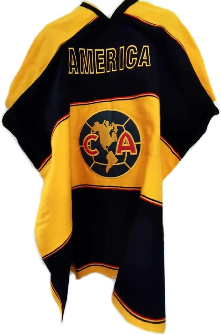 Textiles Mexicanos Mexican Soccer Teams Poncho Cobija Blanket