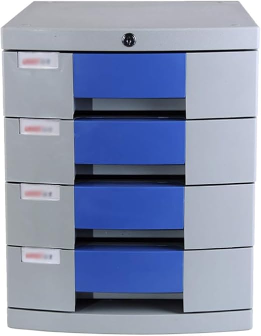 Wsnbb 4 Layer File Cabinet Drawer A4 Paper Data Cabinet Plastic