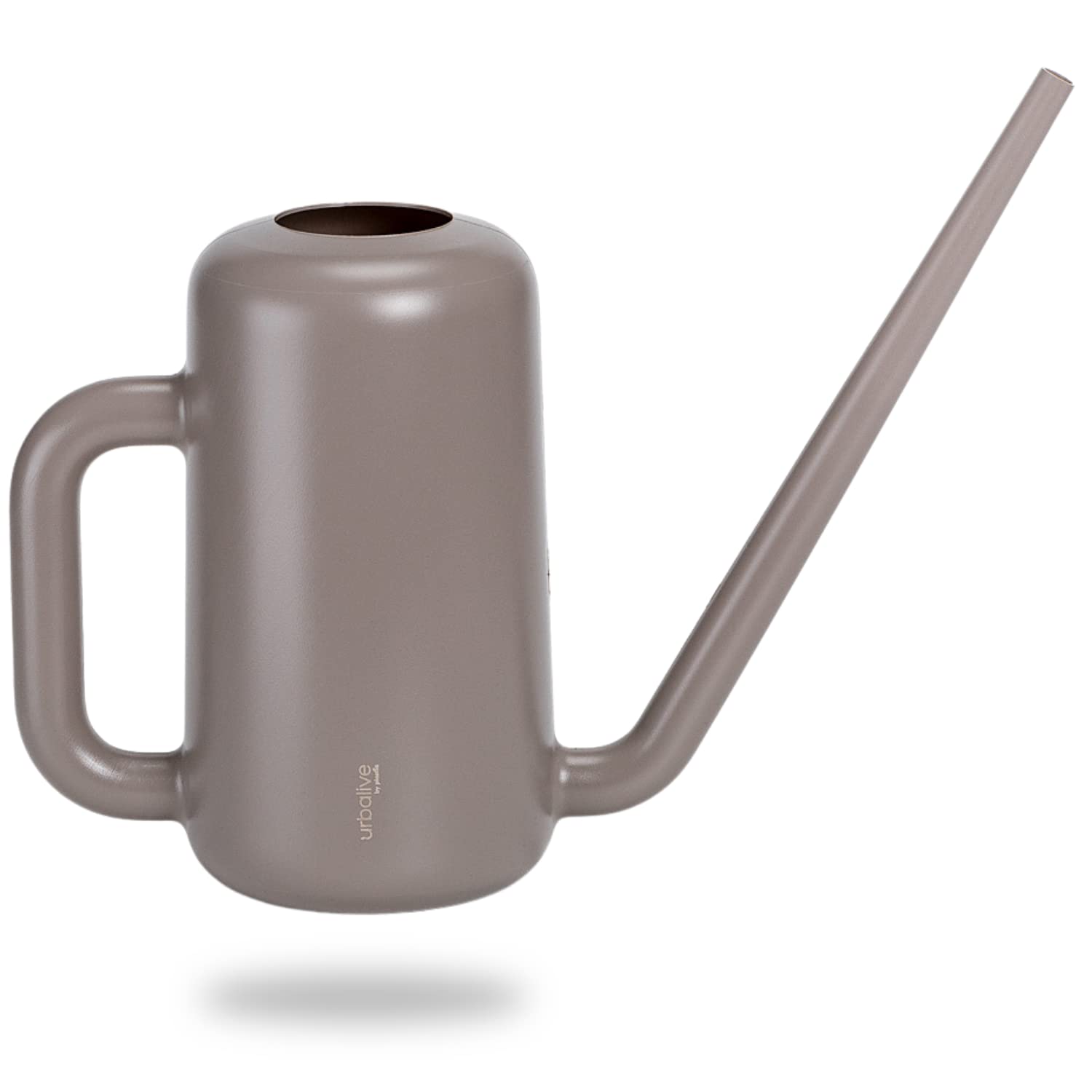 Watering Can Pilea 1,8 Liter - Small Watering Can for Indoor and Outdoor Plants - Plastic House Plant Water Can, Taupe