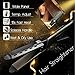 VanseeCeramic Tourmaline Ionic Flat Iron Hair Straightener Professional Glider Fast Blackthumb 2