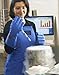 Cryogenic Gloves Low Temperature Resistant LN2 Cold proof Nitrogen Protective Gloves Mid-Arm