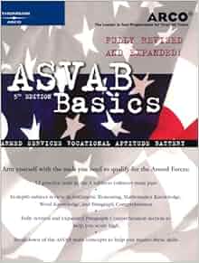 Asvab Basics 5 E Arco Military Test Tutor Arco