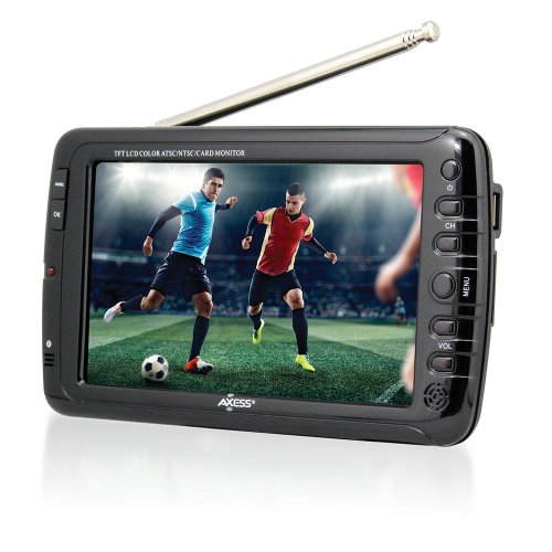 3 Axess+7+Inch+Rechargeable+Battery+TV1703+7