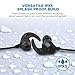 TaoTronics Bluetooth in Ear Headphones Wireless Earbuds Sports Magnetic Earphones with Built-in Mic (Sweat Proof with IPX5 Splash Proof Rating, aptX Stereo, Up to 7 Hours Talk Time, Ceramic Antenna)