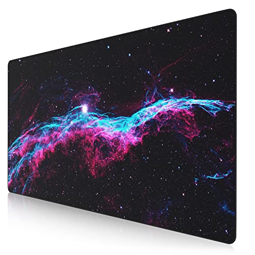 CSL - Übergröße Mauspad Gaming Titanwolf 1200x600mm - XXXL Mousepad groß - Tischunterlage Large Size - verbessert Präzision und Geschwindigkeit - XXL