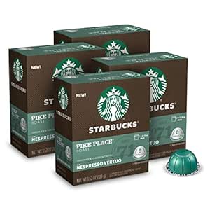 starbucks by nespresso vertuo line espresso roast coffee capsules