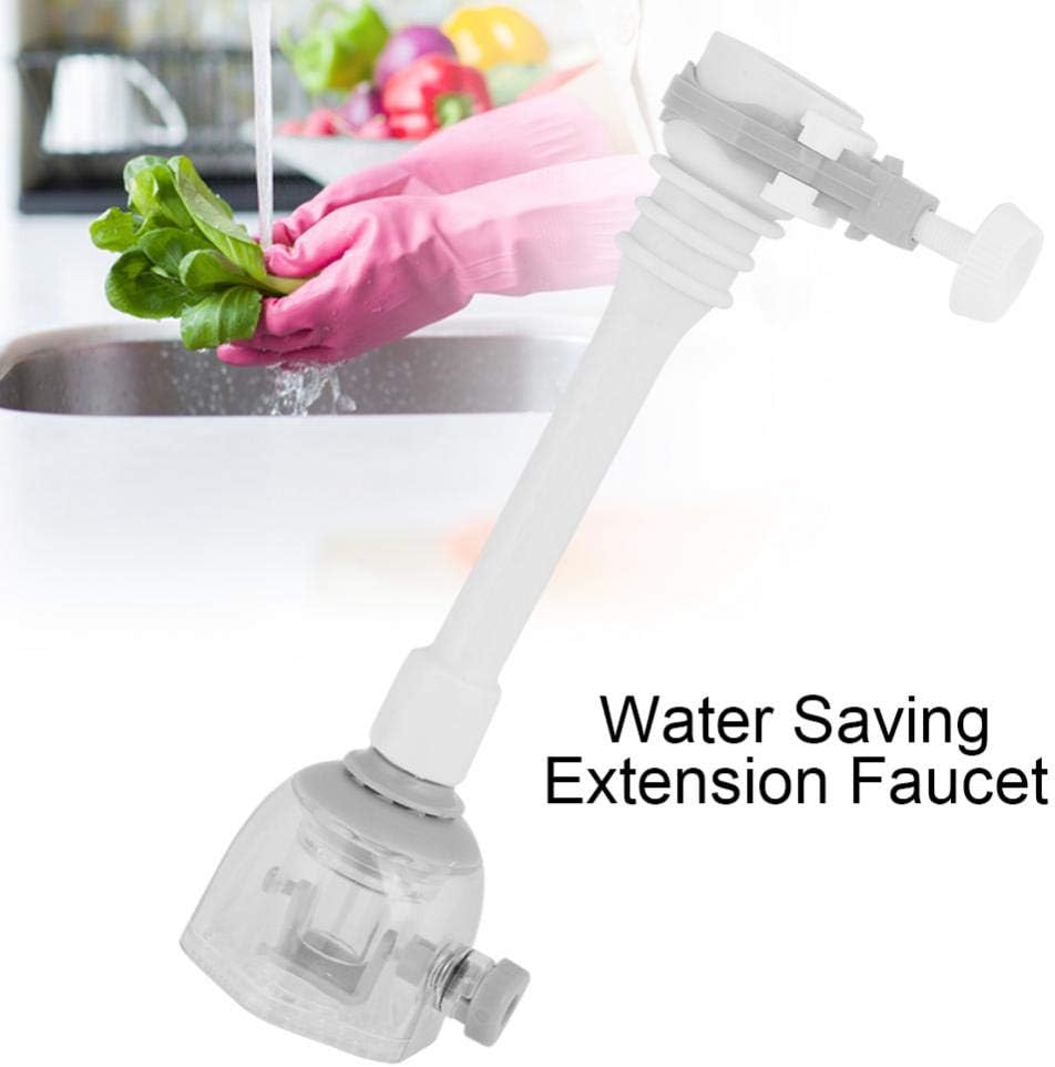 Faucet Nozzle Rotary Faucet Extender Adaptor Water Saving Kitchen Tap - Image 4