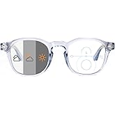 OKH Photochromic Progressive Multifocus Reading Glasses for Men Women Anti Blue Light Transition Multifocal Computer Readers